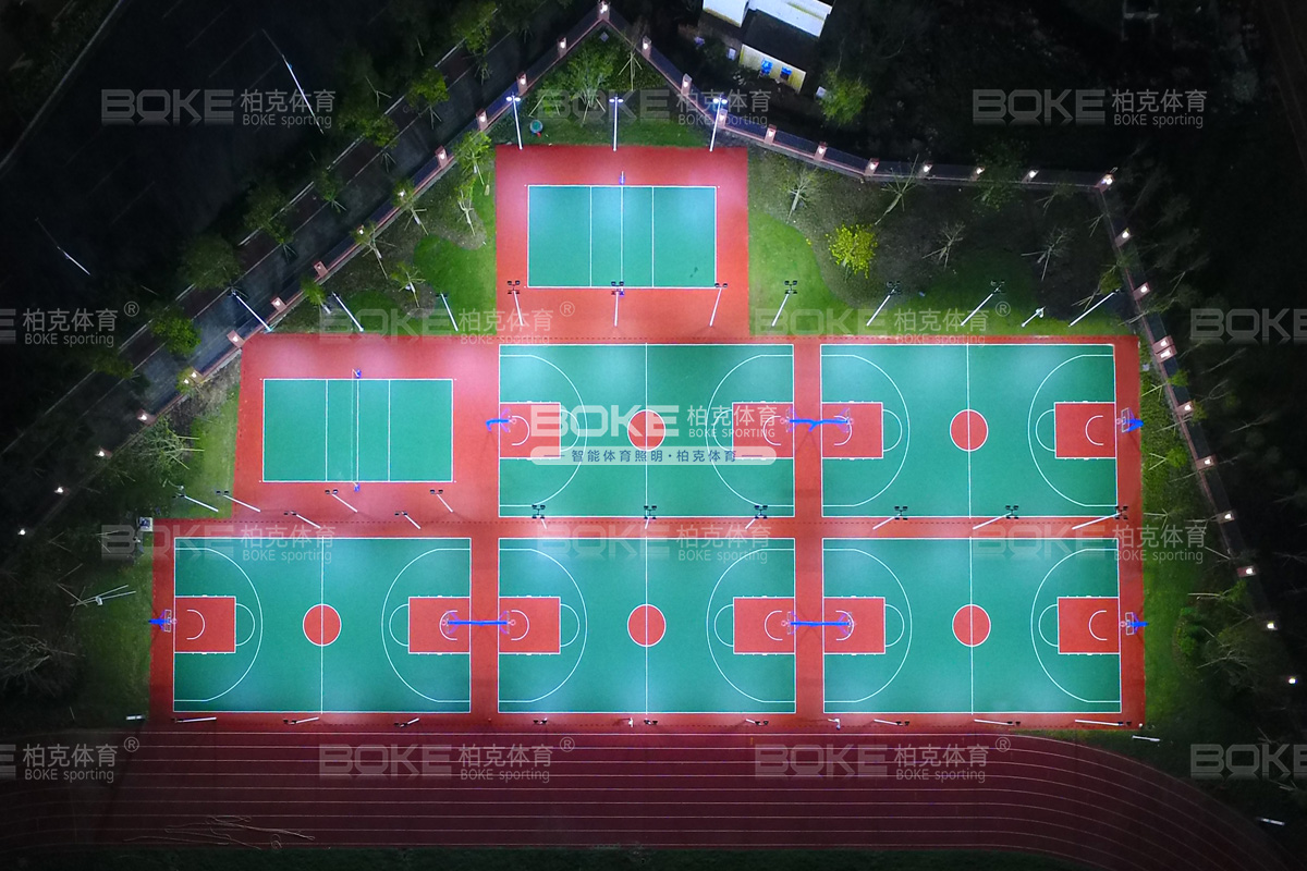 名称：佛山励耘学校篮球场灯光
