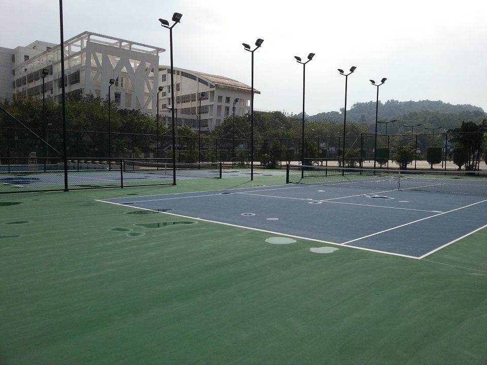 名称：暨大珠海学院网球场灯光案例